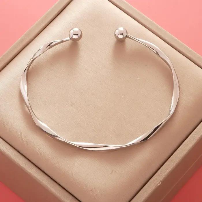 Bracelet en argent Sterling 925 pour femme, attrape-rêves, pompon, plume, perle ronde, breloque régl