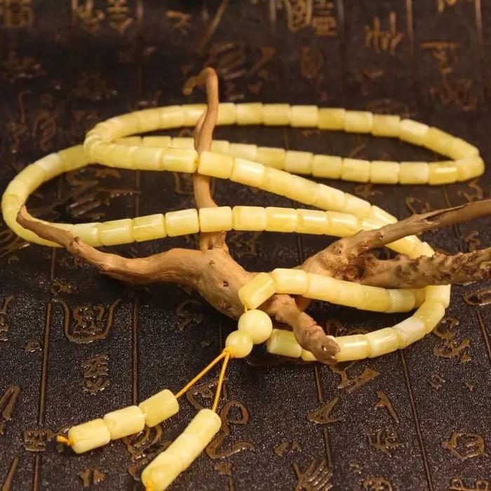 Collier de perles de seau de Style ethnique Vintage, Bracelet en cire d'abeille, bijoux à la mode un