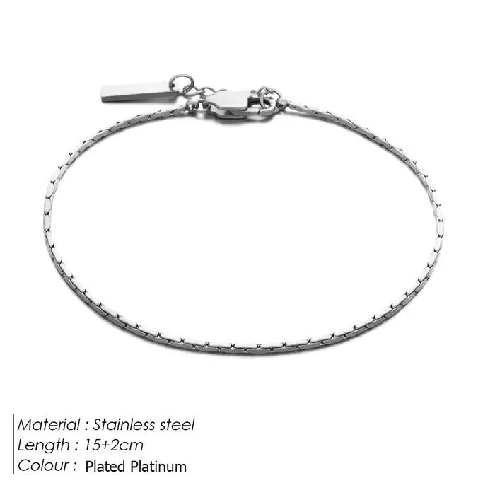 Bracelet en métal et acier inoxydable pour hommes, tendance, nouveau Bracelet d'amitié personnalisé