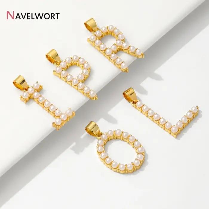 26 pendentifs lettres anglaises pour accessoires de fabrication de colliers