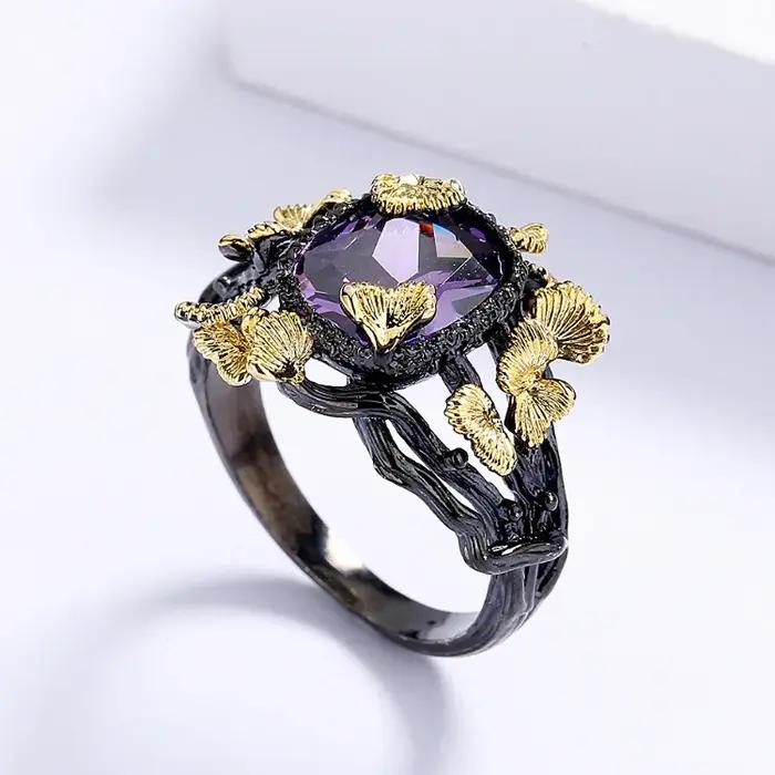 Ensemble de bijoux trois pièces Creative Flower pour femme