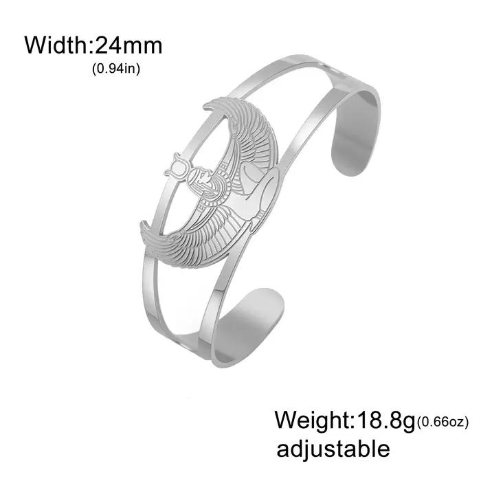 VASSAGO – Bracelet de déesse égyptienne pour femmes et hommes