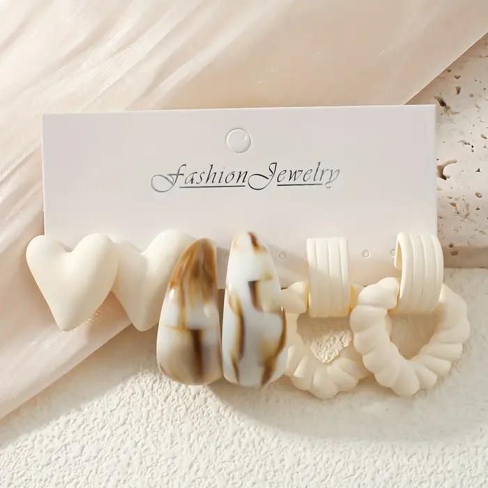 3 paires de boucles d'oreilles pendantes de Style rétro classique, personnalité à la mode, accessoir