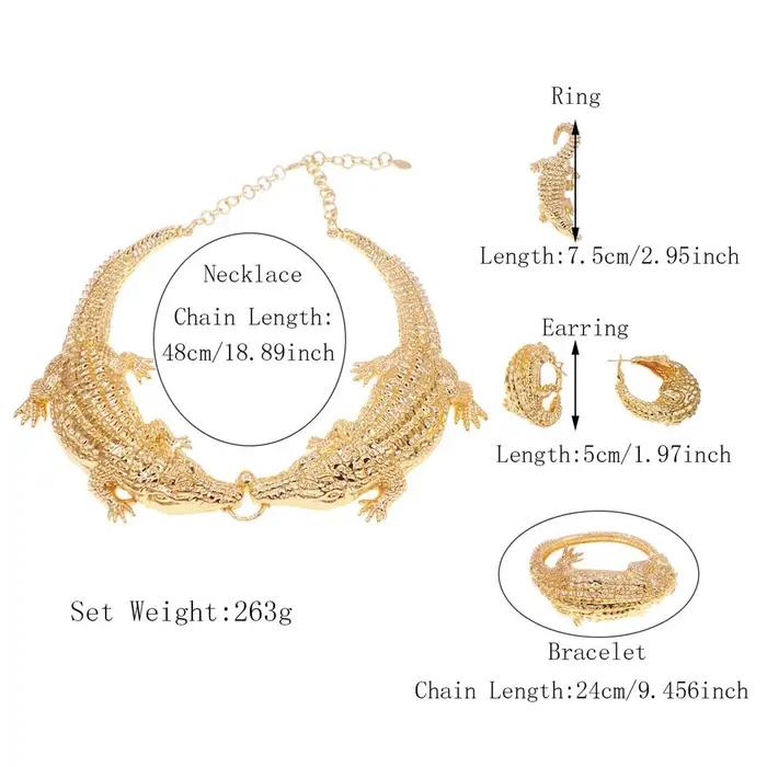 Ensembles de bijoux plaqués or pour femmes