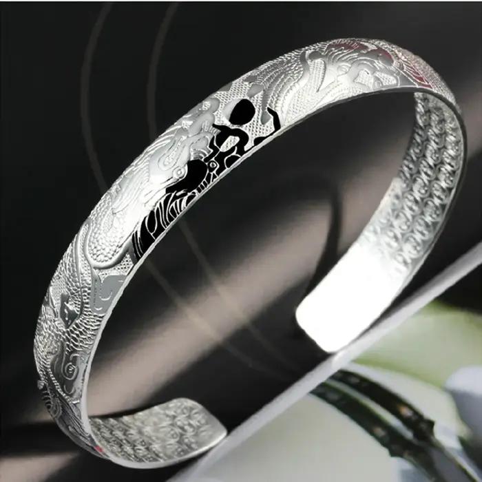 Bracelet en argent Sterling 925 pour femmes et hommes