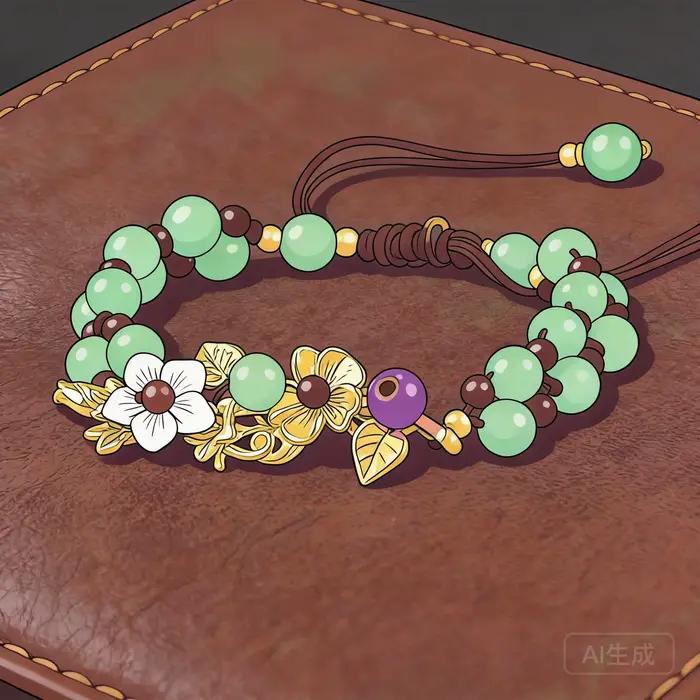 Bracelet en perles d'aventurine pour femmes