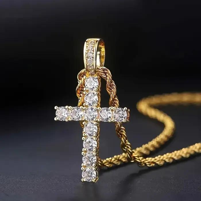 Huitan – collier Long à chaîne torsadée de 60Cm pour femmes/hommes
