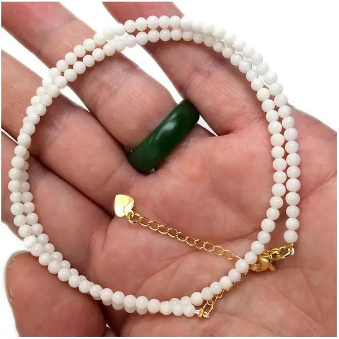 Collier de corail rouge perle d'amour à la mode femme personnalité voyage fête mode clavicule collie