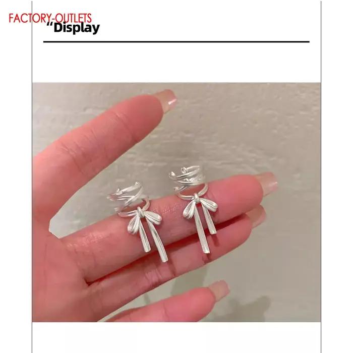 Boucles d'oreilles en argent Sterling 925 véritable pour femmes