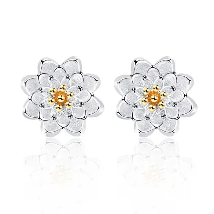 Boucles d'oreilles en argent Sterling 925 pour femmes élégantes occasions spéciales mariage fiançailles cadeau de qualité
