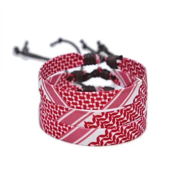 Bracelets tressés faits à la main pour hommes et femmes