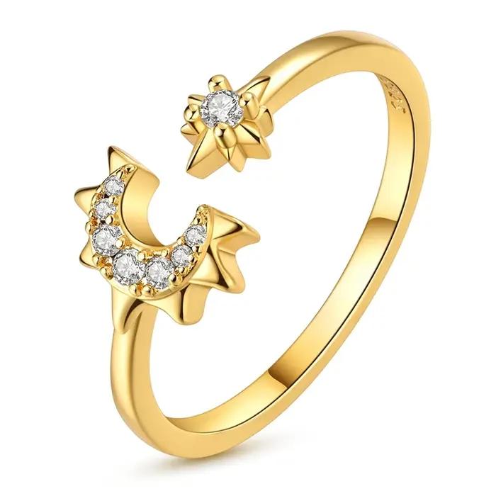 Bague en argent sterling 925 sertie de zirconium blanc romantique pour femmes occasions spéciales anniversaires fiançailles mariage