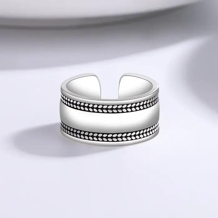 Bague en argent sterling 925 sertie de zirconium blanc pour femmes occasions spéciales soirée party cadeau engagement mariage anniversaire