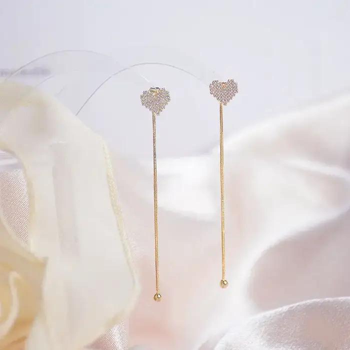 Boucles d'oreilles en or 14 carats pour femmes