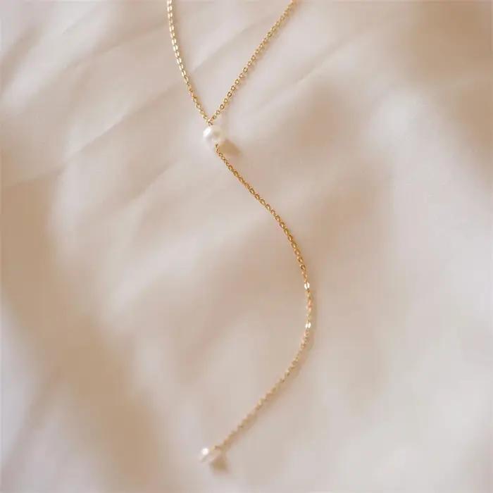 EManco – collier élégant en forme de Y