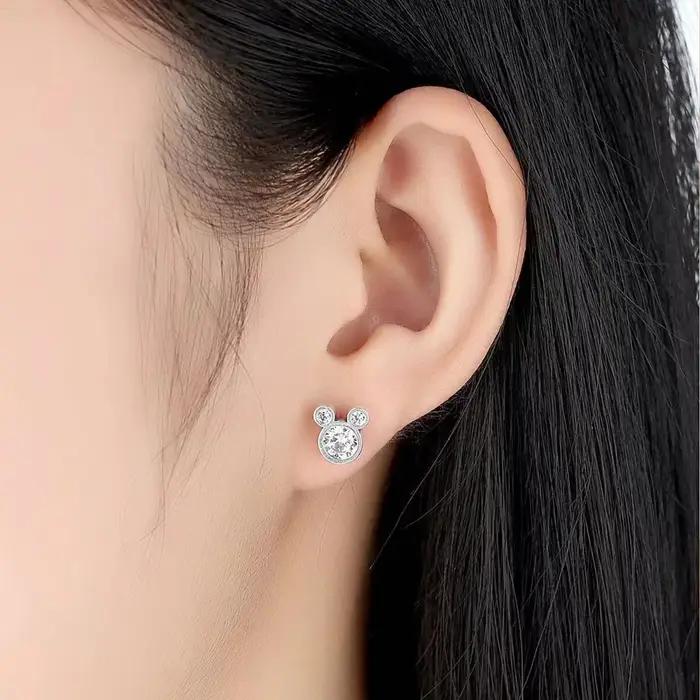 Boucles d'oreilles en argent Sterling 925 pour femmes