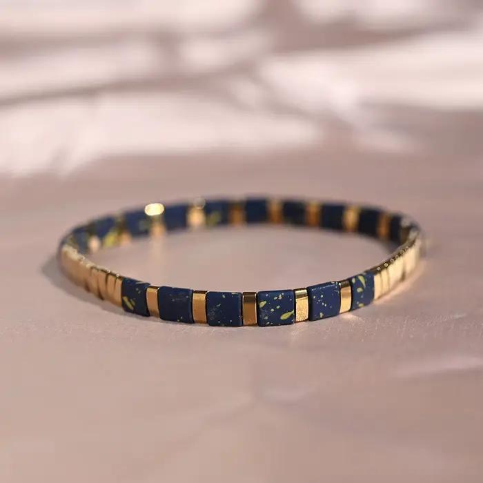 Tila perles Bracelet pour femmes mode nouveau Design hématite empilable coloré charme Pulseras Femme bijoux accessoires