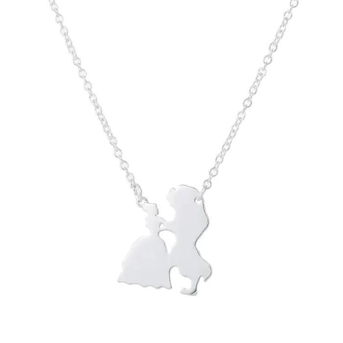 Nouveau Collier La Belle et la Bête 2025 pour Femme