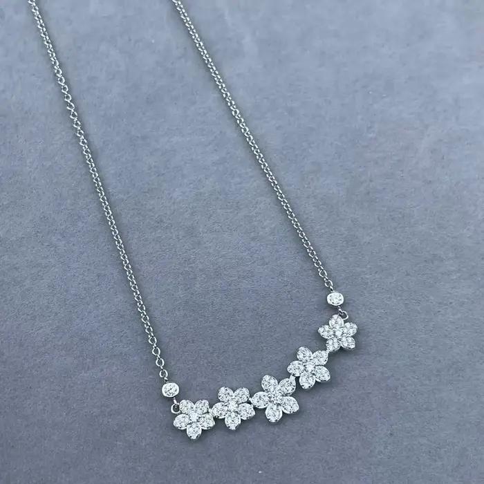 Collier classique de luxe en argent sterling S925 pour femme. Design papillon 1:1