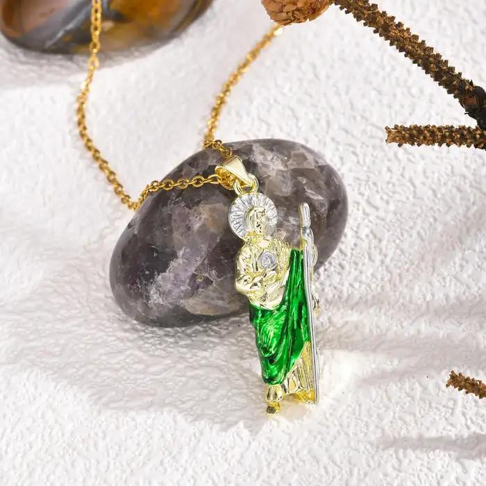 Collier pendentif en forme de cœur surdimensionné