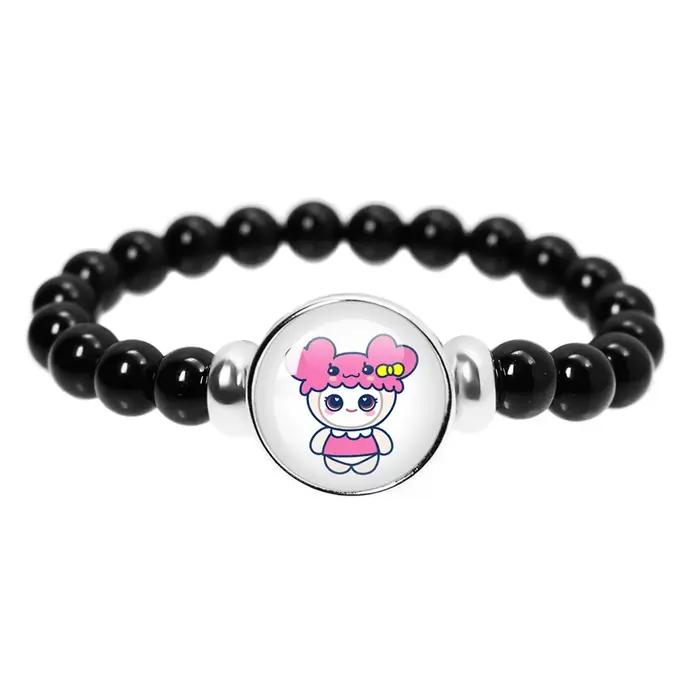 Idole coréenne fait à la main joli Bracelet de perles dessin animé Nayeon Momo Sana Mina Jeongyeon Jihyo bracelets bijoux accessoires Fans cadeaux