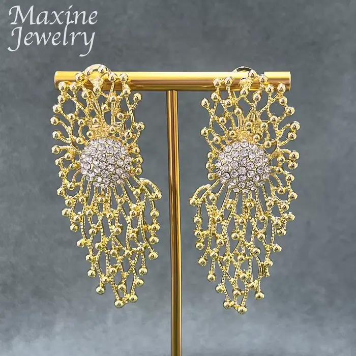 Ensemble de bijoux plaqué or 18 carats pour femme