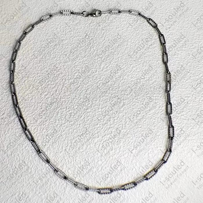 Prolate-Collier en titane massif de type O, JO5.0 mm de large, nouvelle arrivée