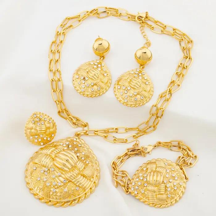 Ensembles de bijoux nigérians pour femmes