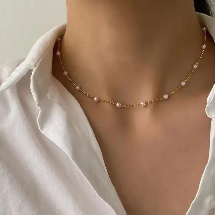 Collier ras du cou avec nœud de fruits de pomme, dessin animé mignon, perles colorées, Egirl Goth Vi
