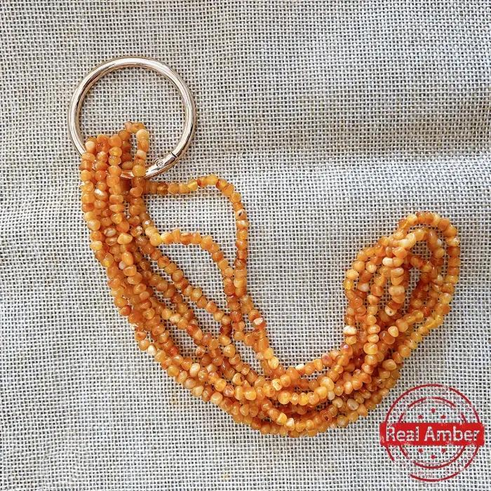 Collier d'ambre de la Baltique pour femme élégant certifié GIA pour occasions spéciales comme les anniversaires et mariages