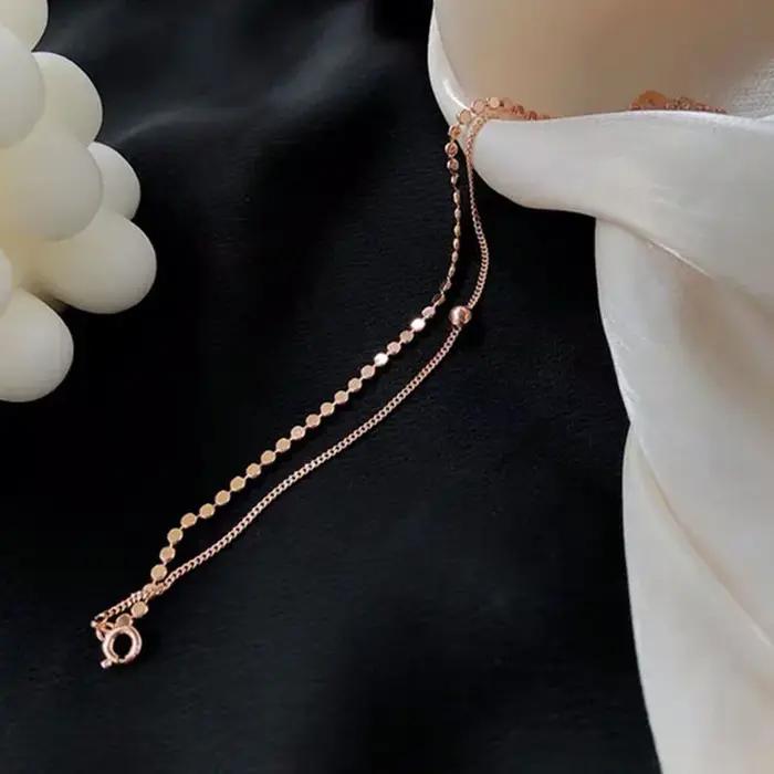 Bracelet en argent sterling 925 personnalisable avec motif géométrique pour femmes élégantes occasions spéciales cadeau d'anniv