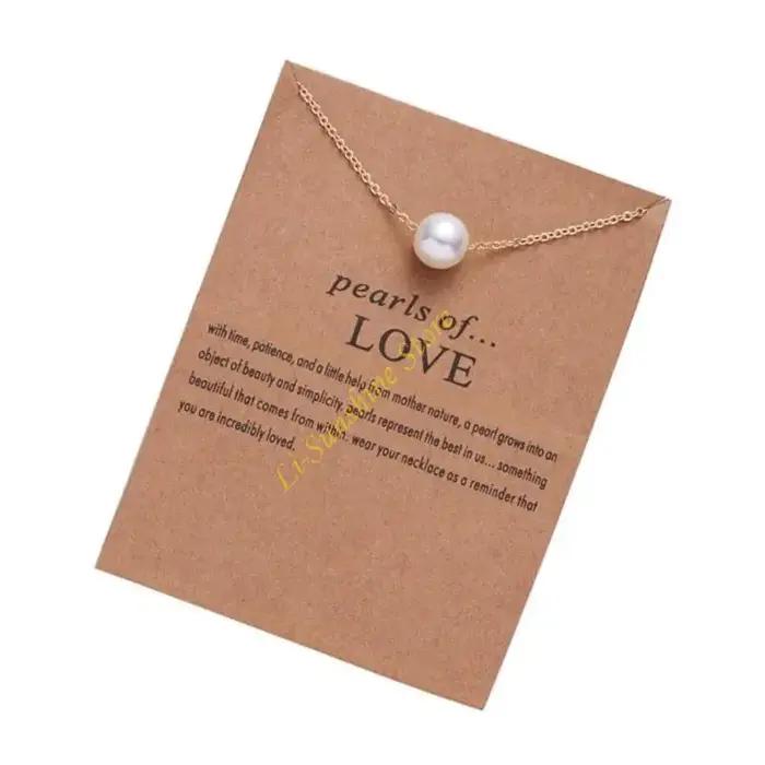 Collier perles polyvalent chaîne cou cou adaptée aux mariages parties QX2F