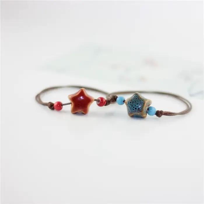 ATA REDO-Bracelet en Céramique pour Femme, Chaîne en Corde, Accessoire Cadeau, Vente en Gros, #1845