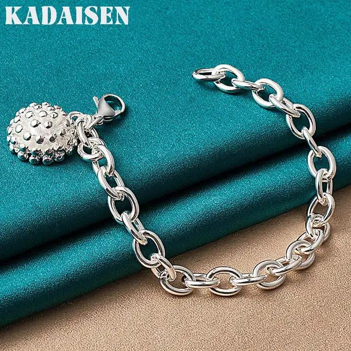 Bracelet en argent sterling 925 avec pendentif corail bijou de charme pour mariage et cérémonies spéciales femmes élégant à offrir occaions importantes