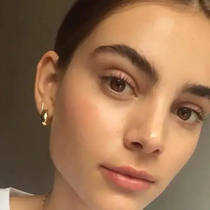 Boucles d'oreilles créoles géométriques lisses couleur argent pour femme