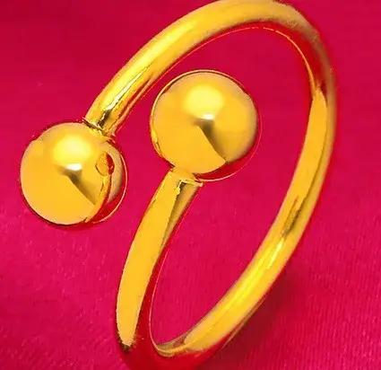 Bague à fleurs en spirale de dubaï pour femmes brésiliennes, couleur or 24K, pour mariée, arabe, éthiopien, grands bijoux nigérians marocains redimensionnables
