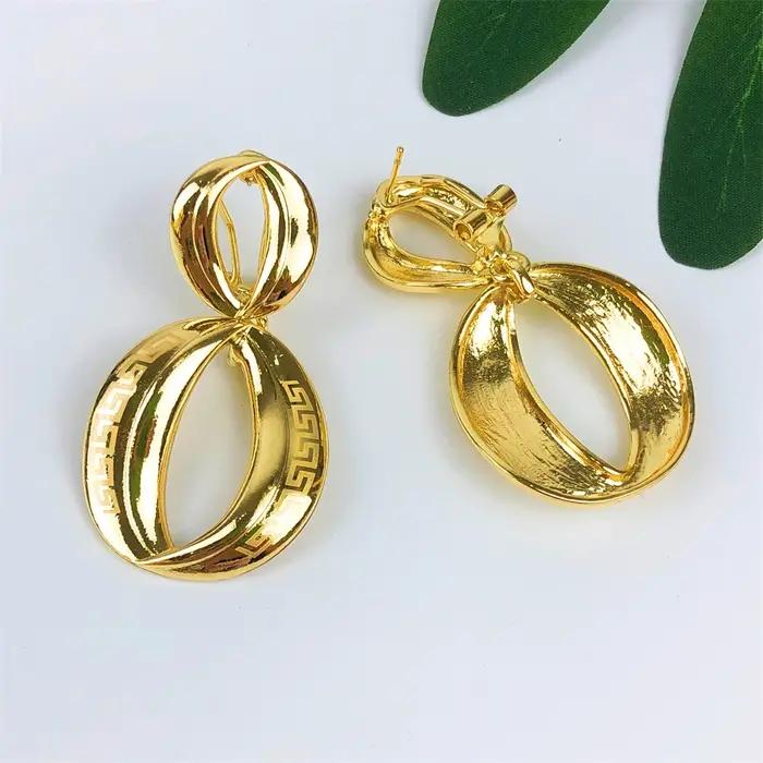 ESALE Dubai – ensemble de bijoux plaqués or 18 carats pour femmes