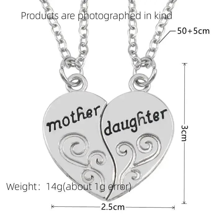 Collier plaqué argent antique pour femme et enfant bijou de famille style classique élégance et sophistication soirée événement familial