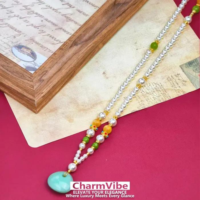 Collier de perles pour femmes