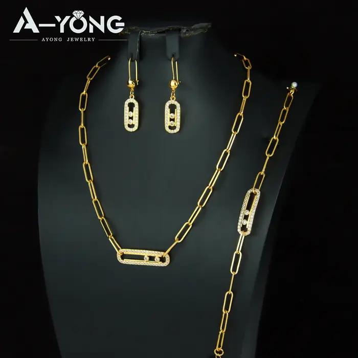 Parure de bijoux de mode de Dubaï
