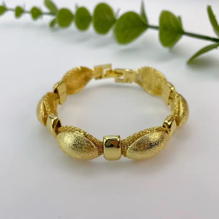 Parure de bijoux classiques brésiliens de Dubaï, collier simple, bijoux fins pour femmes, idéal pour les fêtes FHK29128