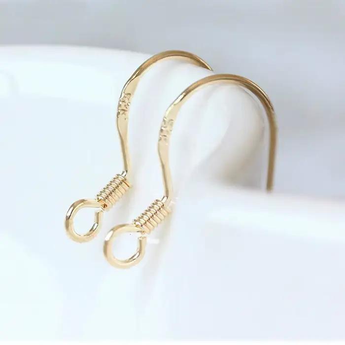 Boucle d'Oreille Élégante en Argent Sterling S925 avec Crochets DIY Idéale pour Créateurs et Collectionneurs Occasions Spéciales