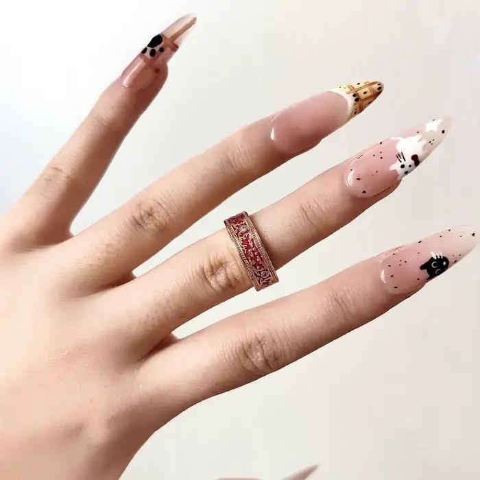 Bague Vintage en Diamant Goutte à Goutte en Émail Rouge Style Classique Bagues de Luxe Légères pour Femmes Occasions Spéciales Mariage Banquet Cadeaux Nouvelle Collection
