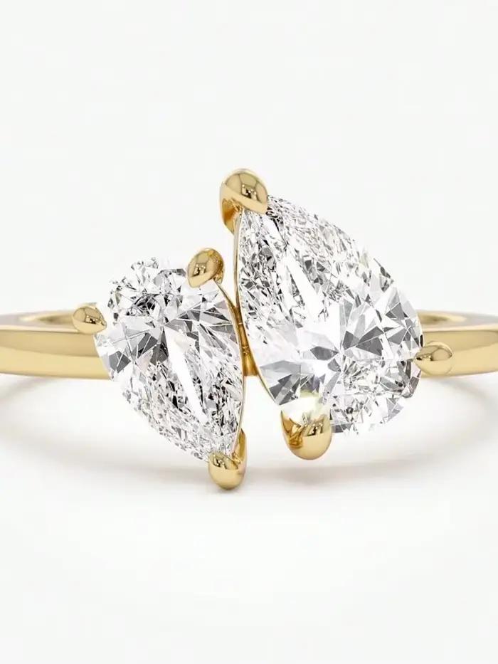 Bague en argent sterling 925 sertie de zirconium blanc élégante pour femmes occasions spéciales alliance de mariage bijou fin de luxe