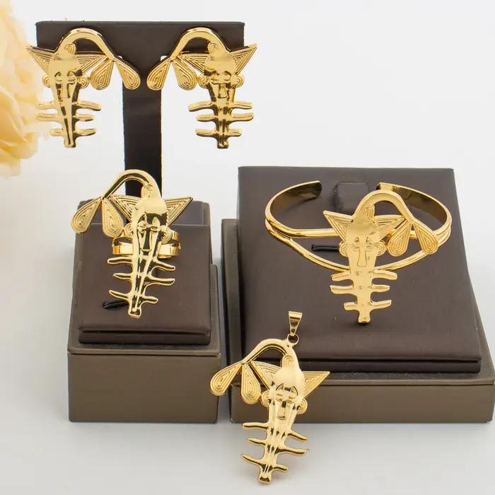 Ensembles de bijoux plaqués or