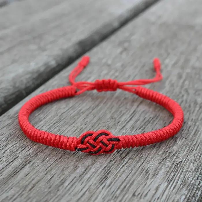 Bracelet Ukrainien Tressé Main Élégant Pour Hommes et Femmes Occasions Spéciales Traditionnels Bonheur Chinois Occasions Fêtes Anniversaires Présent Elégance Style Distinctif
