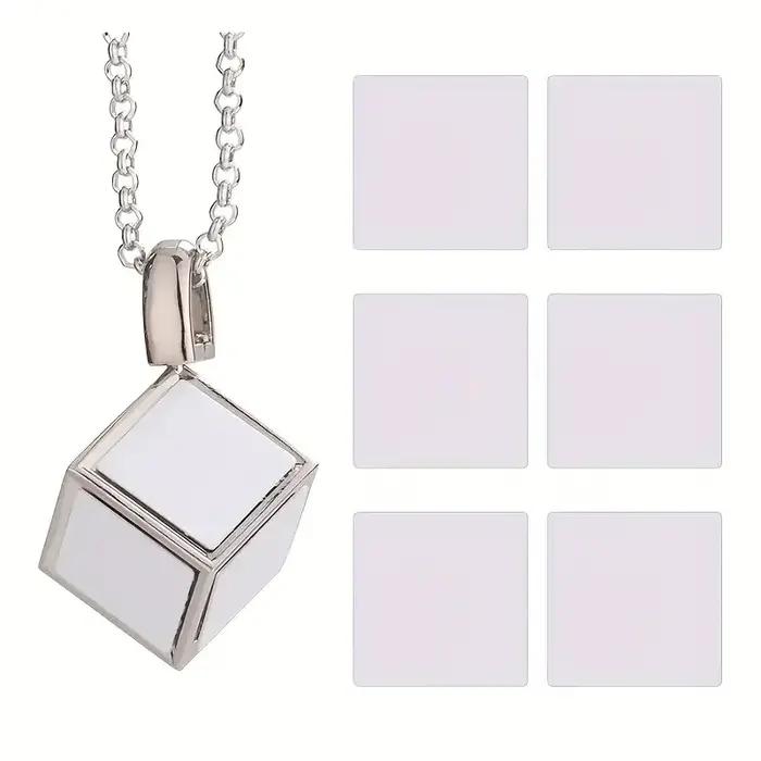 Collier pendentif avec image personnalisée pour hommes, 1 pièce, image personnalisée, Hip Hop, cadeau personnalisé