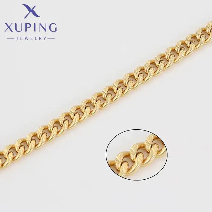 Ensemble de bijoux classique en or clair pour femmes, bracelet et collier pour occasions spéciales