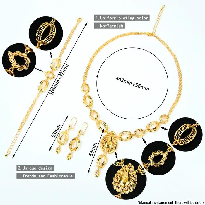 Parure de bijoux de mariage arabe