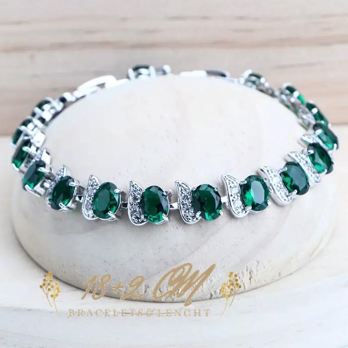 Ensemble de bijoux de mariée en argent 925